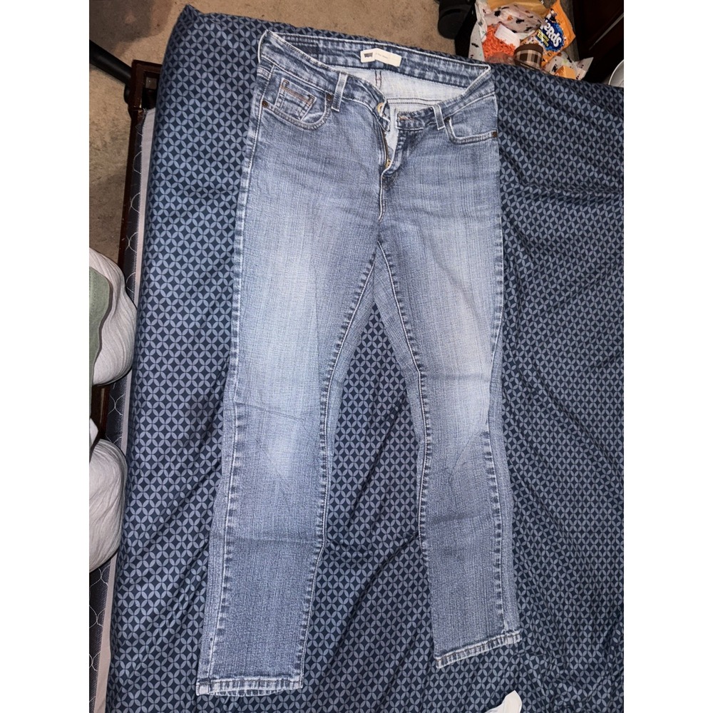 Levi's Mid Rise Skinny Denim Jean Women's Sz 6M Blue Pants Casual VTG Y2K
